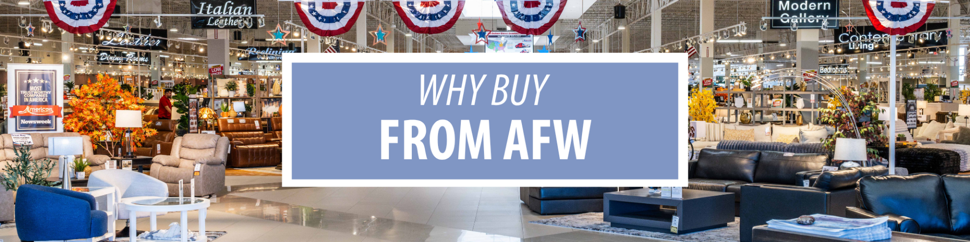 Why Buy From AFW